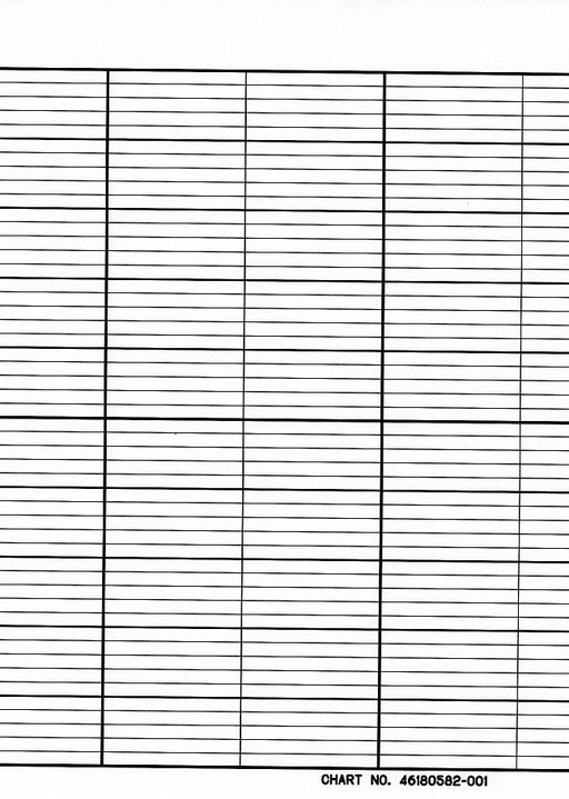 Fanfold Paper Strip Chart  1 pkg