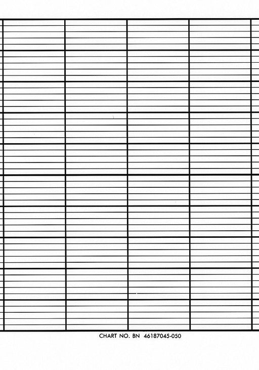 Fanfold Paper Strip Chart  1 pkg