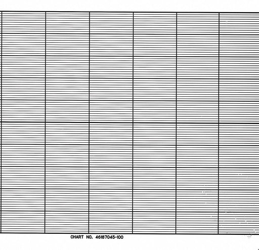 Fanfold Paper Strip Chart  1 pkg