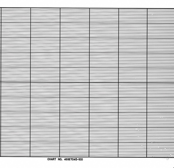 Fanfold Paper Strip Chart  1 pkg