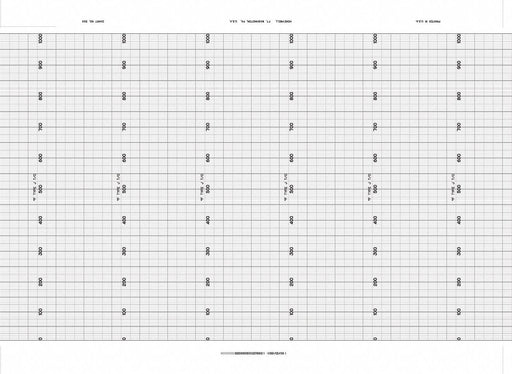 Roll Paper Strip Chart  1 pkg