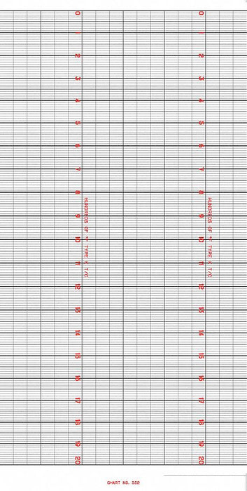 Roll Paper Strip Chart  1 pkg