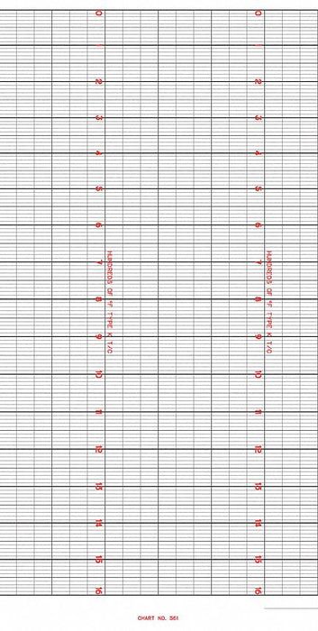 Roll Paper Strip Chart  1 pkg