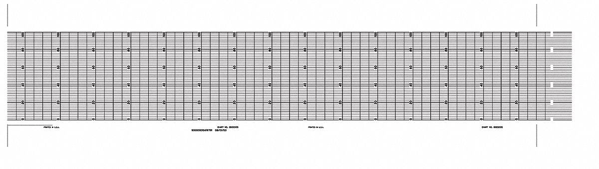 Roll Paper Strip Chart  5 pkg