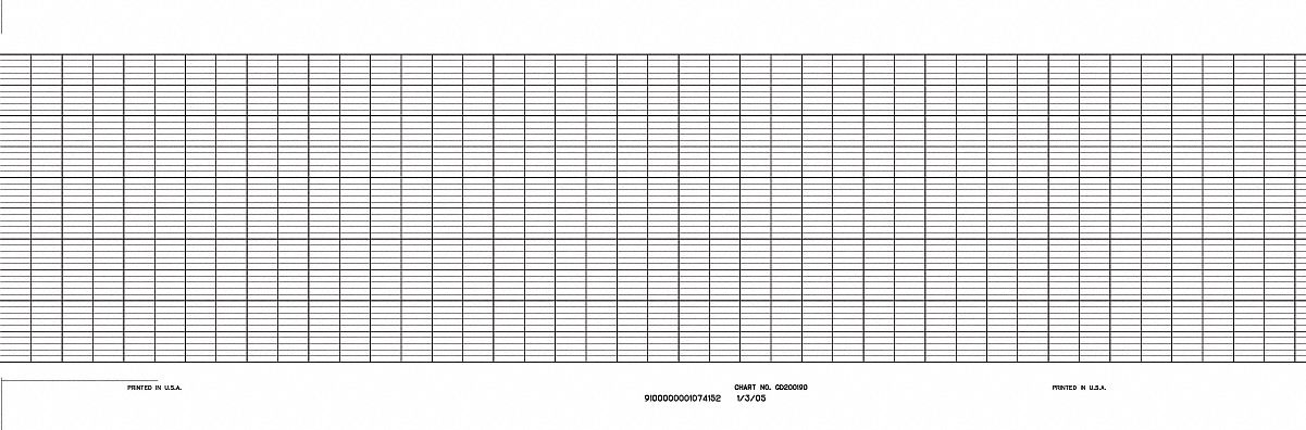 Fanfold Paper Strip Chart  2 pkg