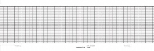 Fanfold Paper Strip Chart  2 pkg