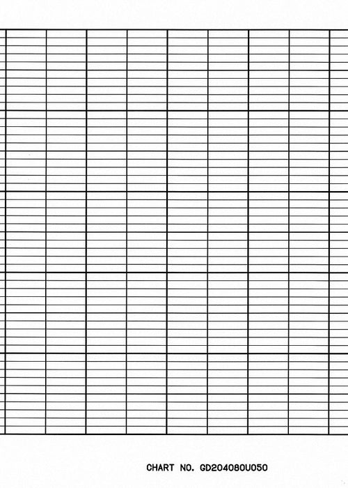 Roll Paper Strip Chart  1 pkg