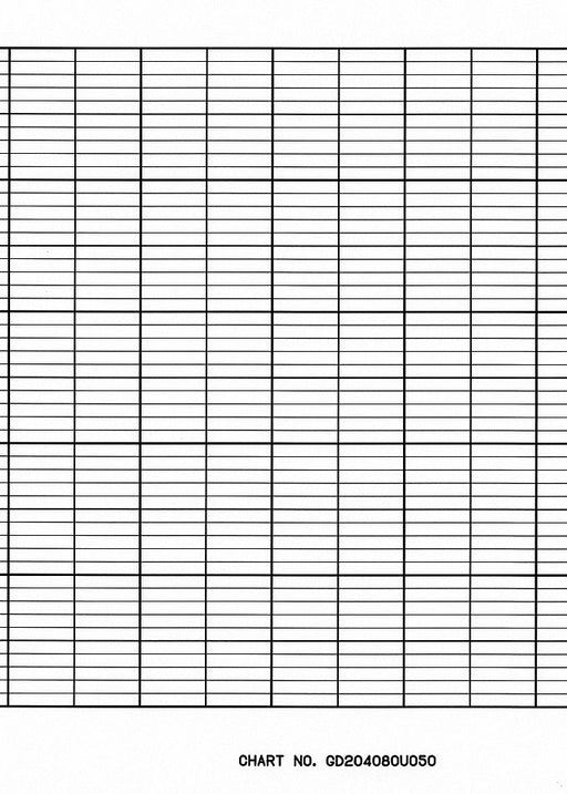 Roll Paper Strip Chart  1 pkg