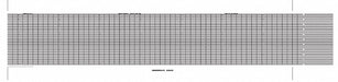 Fanfold Paper Strip Chart  1 pkg