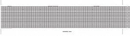 Fanfold Paper Strip Chart  1 pkg