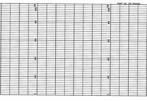 Fanfold Paper Strip Chart  1 pkg
