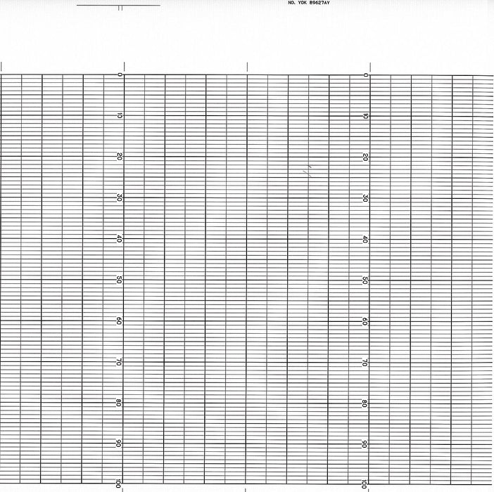 Fanfold Paper Strip Chart  1 pkg