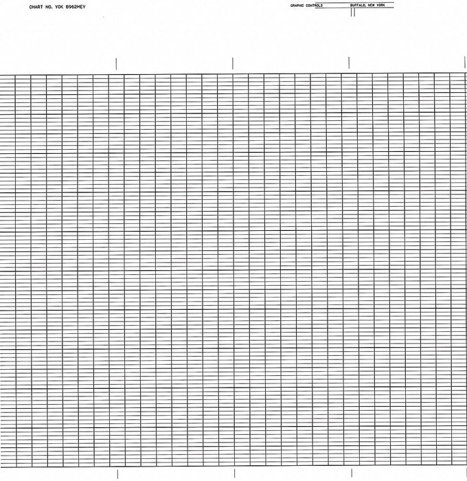 Fanfold Paper Strip Chart  1 pkg