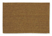 Carpeted Entrance Mat Tan 18-3/4 x2ft 6 