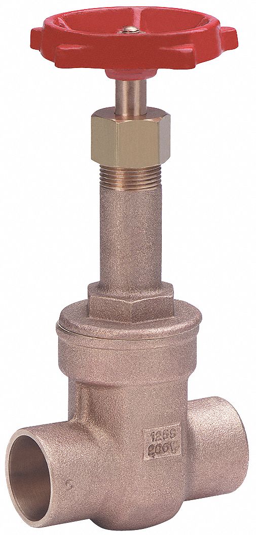 Gate Valve 3/8 Bronze Sweat