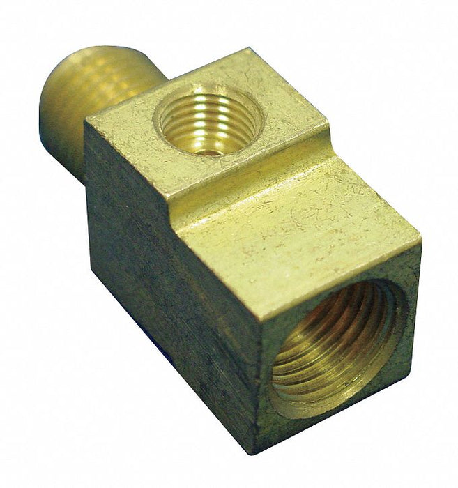Tee Brass InvertedFlare3/16 3/16 1/4 