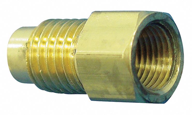 Strt Brass MNPT3/16in Tube3/16in PK5
