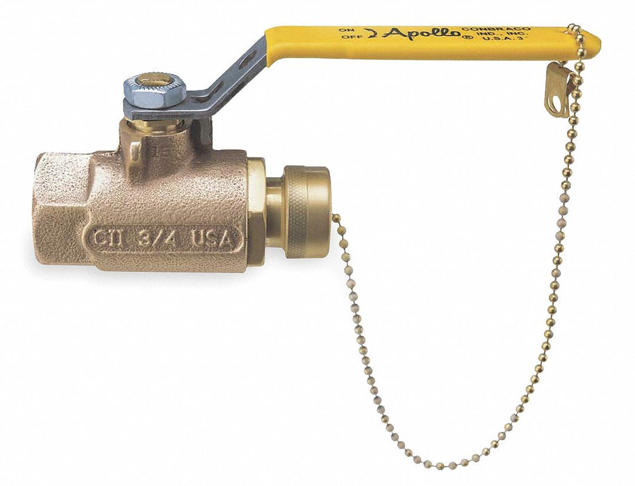 Manual 2-Way Ball Valve NPT Bronze