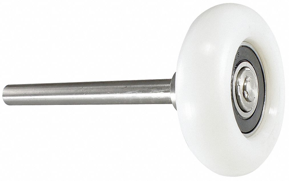 Garage Door Roller 4 1/2 in L Poly PK4