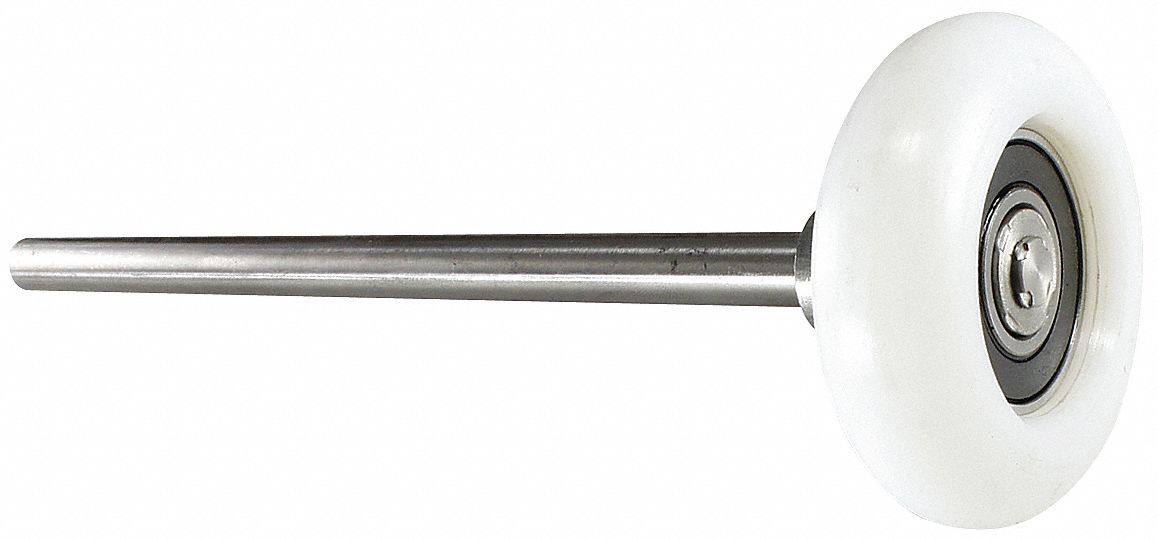 Garage Door Roller 8 5/16 in L Poly PK4