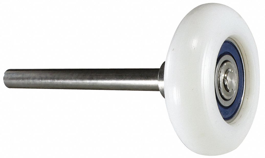 Garage Door Roller 4 1/2 in L Poly PK4