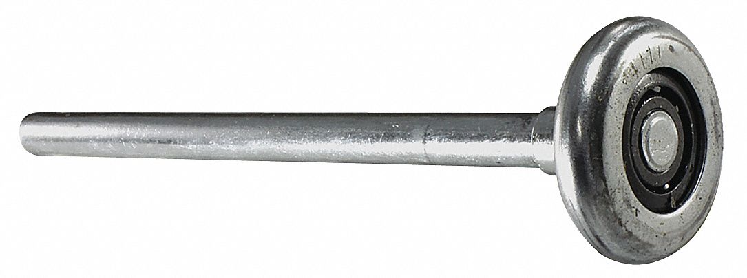 Garage Door Roller 6 1/4 in L Steel PK4