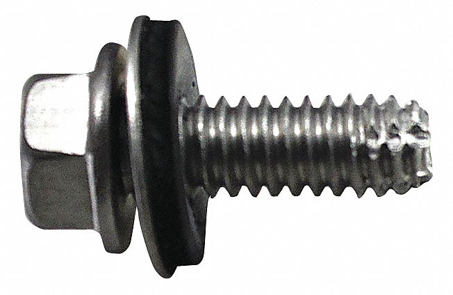 Hinge Screw Door Mount 5/8 in L PK24