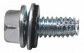 Hinge Screw Door Mount 5/8 in L PK24