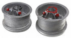 Cable Drum Aluminum 2 11/16 in L PK2