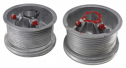 Cable Drum Aluminum 2 11/16 in L PK2