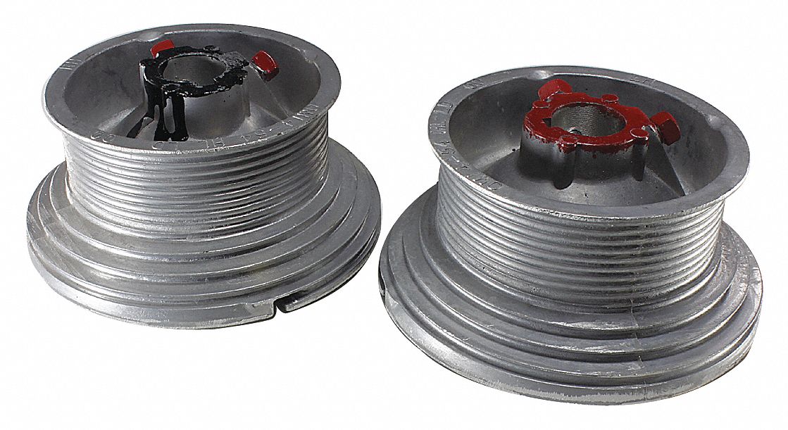 Cable Drum Aluminum 2 7/8 in L PK2