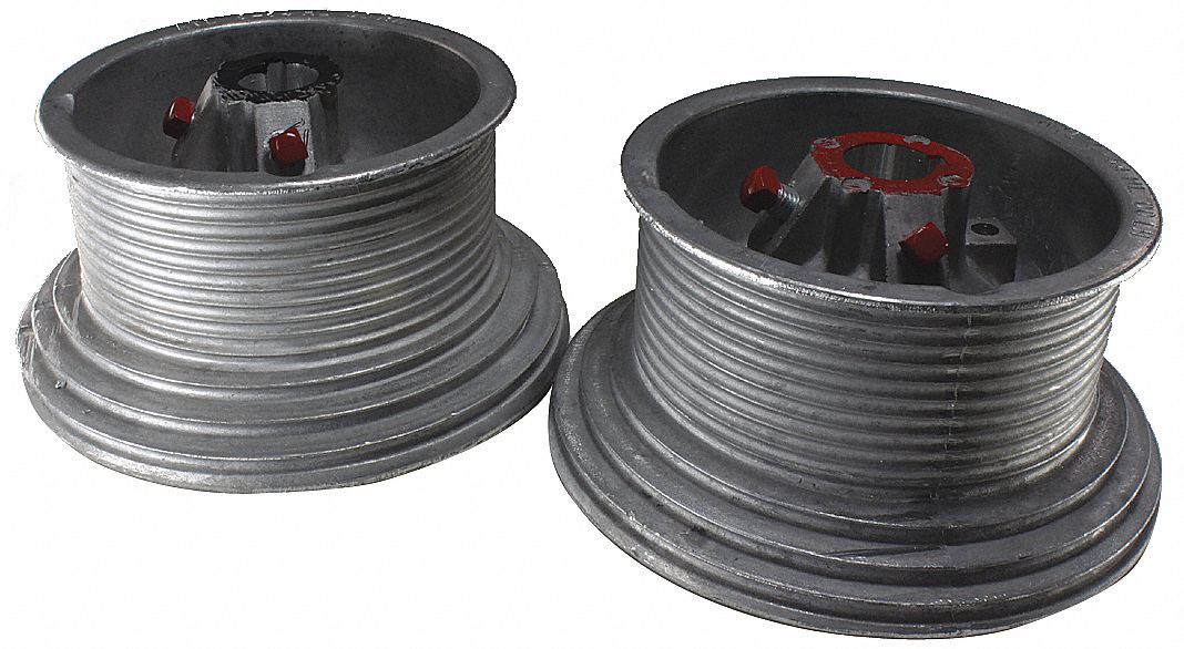 Cable Drum Aluminum 3 5/8 in L PK2