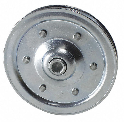 Pulley Steel 4 in L 4 in Dia PK2