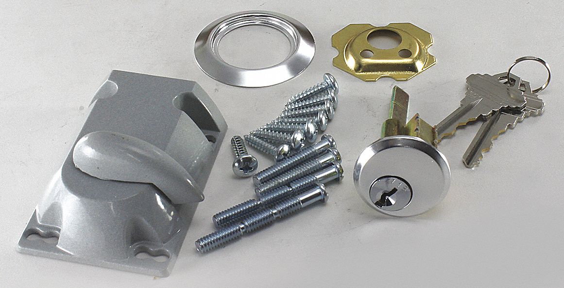 Cylinder Lock Keyed Door Mount