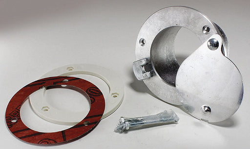Exhaust Port For 2 in Door Aluminum