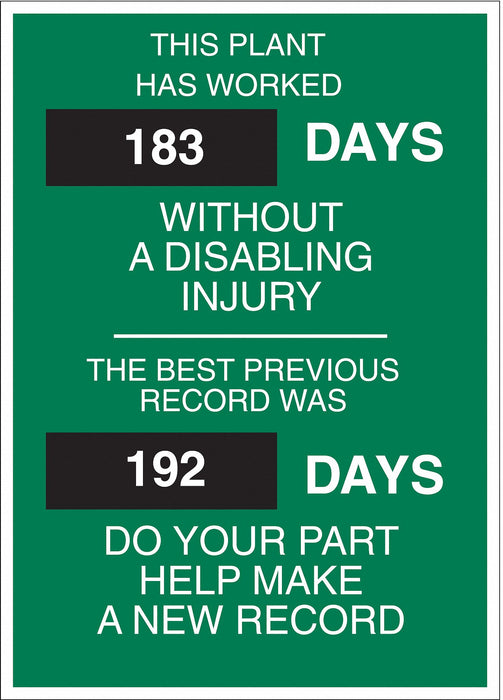 Scoreboard 28 in x 20 in Green