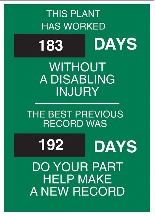 Scoreboard 28 in x 20 in Green