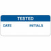 InspectionLabel Blue/White PK364