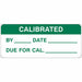 InspectionLabel Green/White PK364