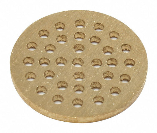 Perforated Brass Disc