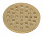 Perforated Brass Disc