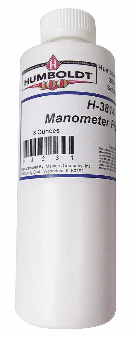 Manometer Gauge Liquid Red 8oz