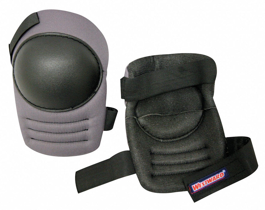 Knee Pad UNIV Hook/Loop Black/Gray PR