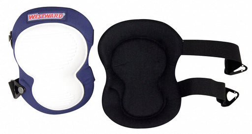Knee Pad UNIV Clip Blue/White PR