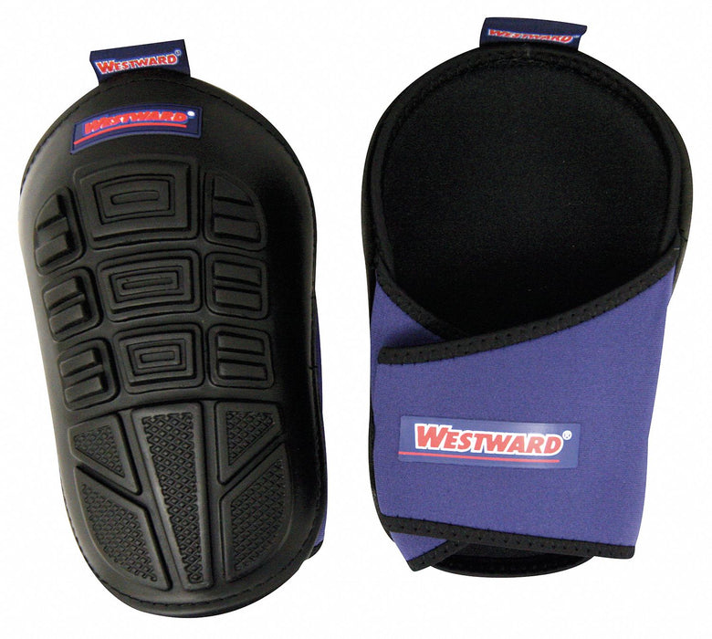 Knee Pad UNIV Hook/Loop Black/Blue PR