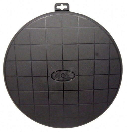 Bucket Lid Black Plastic