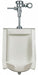 Washout Urinal  Manual Flush Valve