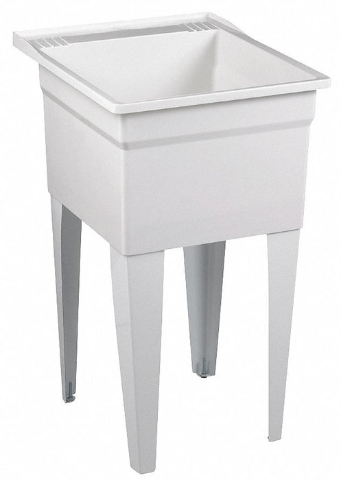 Laundry Tub 24 x20 x33.75 White