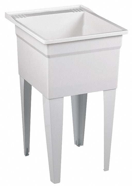 Laundry Tub 24 x20 x33.75 White