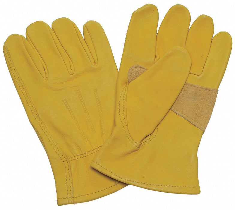 D6139 Leather Gloves Yellow S PR
